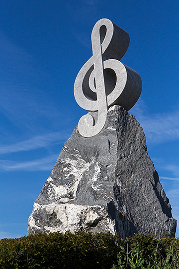 Kreiselskulptur in Boswil