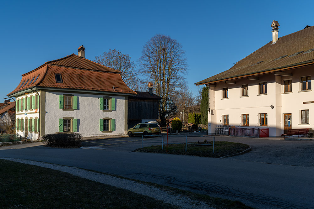 Route de l'Eglise à Praroman