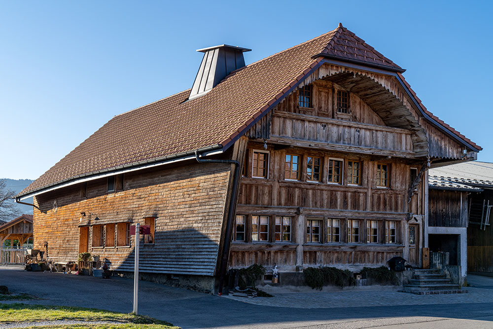 Route de l'Eglise à Praroman