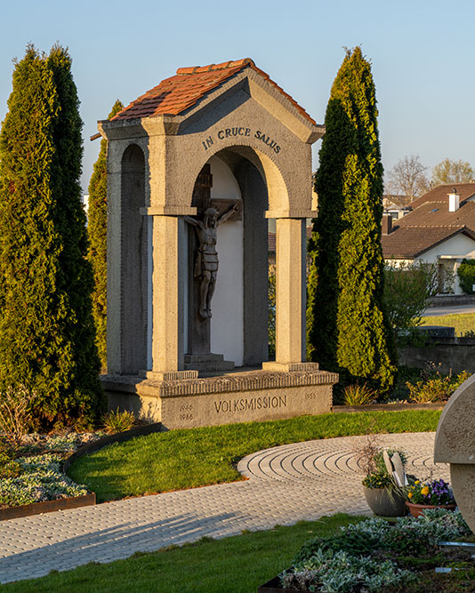 Friedhof in Wünnewil