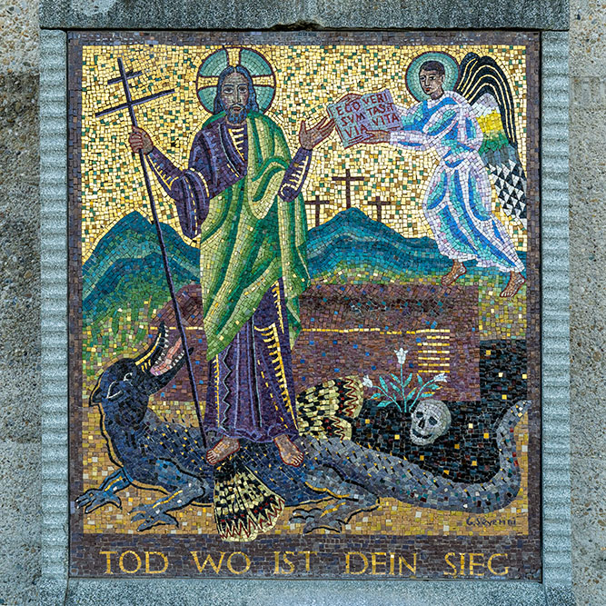 Mosaik in Wünnewil