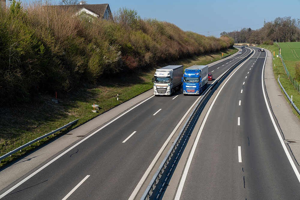 A12 bei Wünnewil