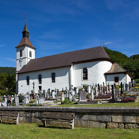 Eglise à Soulce