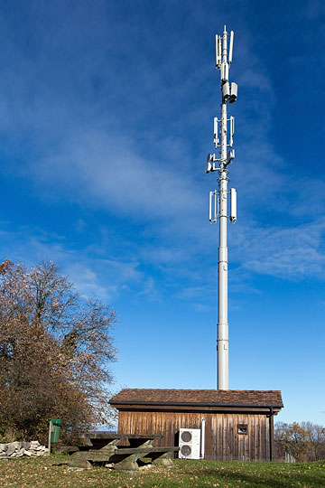 Antenne radio à Pleigne