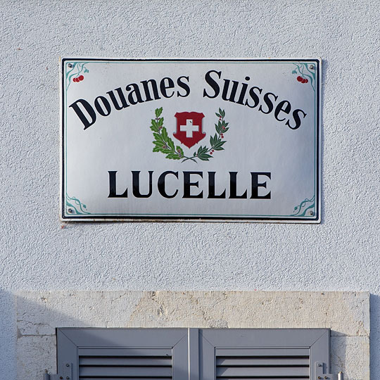 Douane à Lucelle