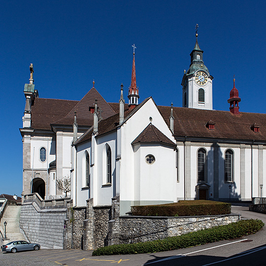 Marienkapelle und Pfarrkirche St. Pankratius in Hitzkirch