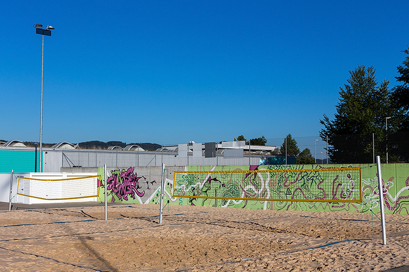 Beachvolleyfeld in Hitzkirch