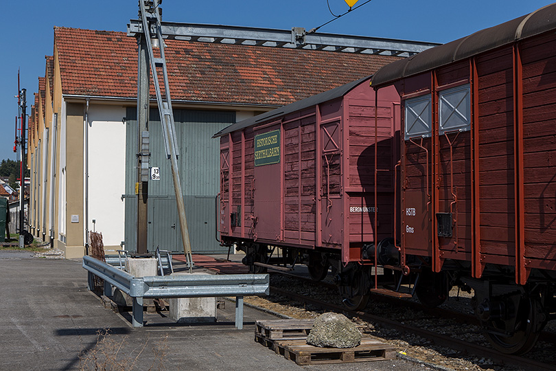 Lok- und Wagenremise in Hochdorf