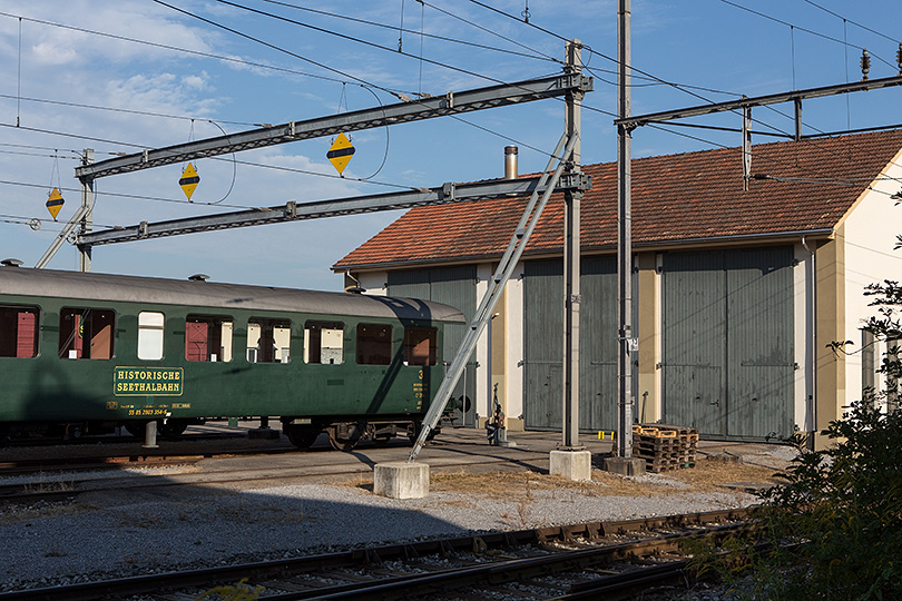 Lok- und Wagenremise in Hochdorf