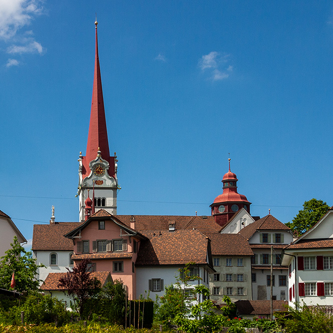 Beromünster mit Stift St. Michael