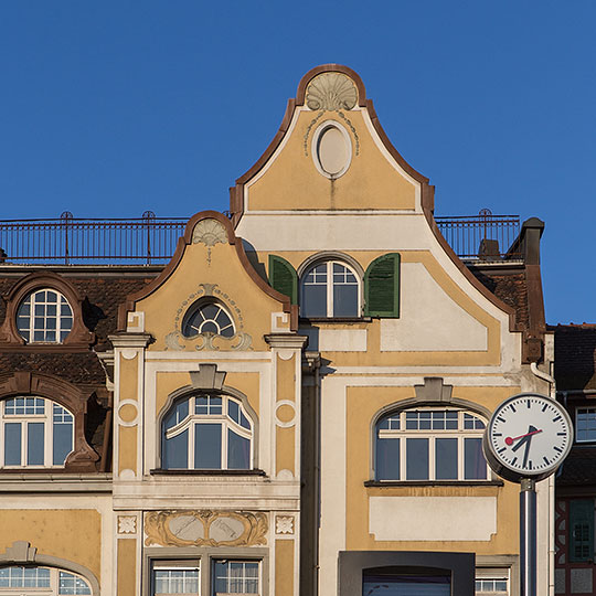 Jugenstilhaus an der Bahnhofstrasse in Rheineck