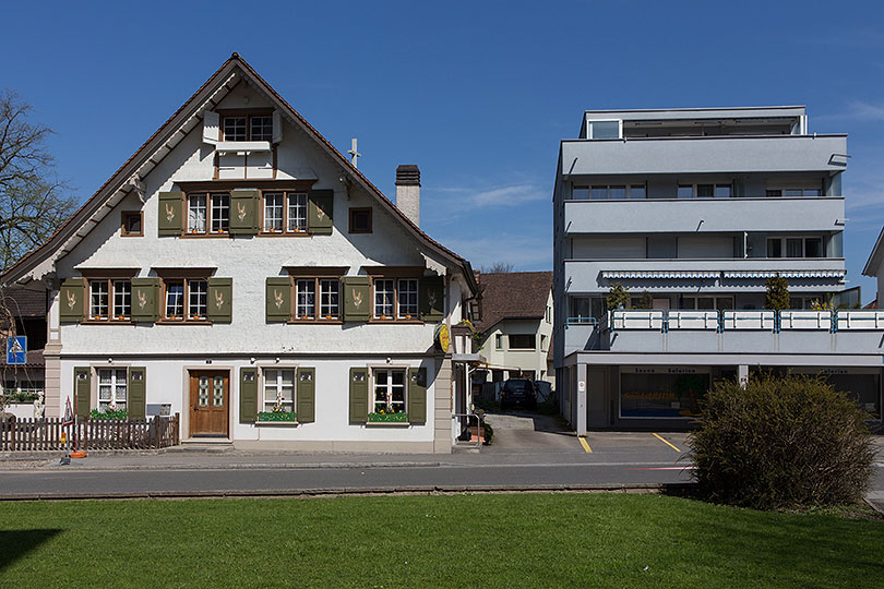 Kleines Zentrum in Rheineck