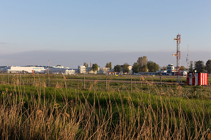 Stadler Rail AG und Flughafen in Altenrhein