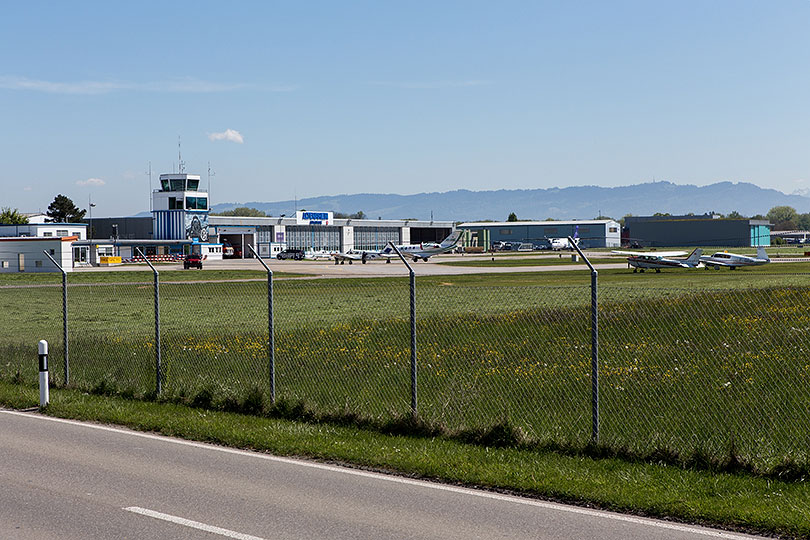 Flughafen in Altenrhein