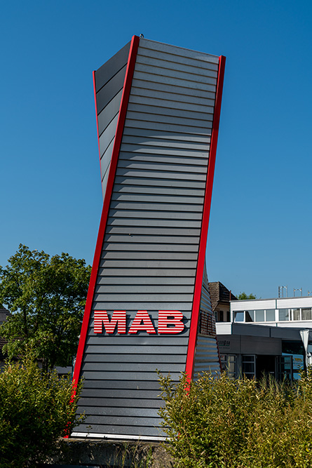 Verkehrskreisel MAB in Bellach