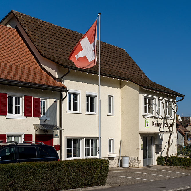 Bahnhofstrasse in Witterswil