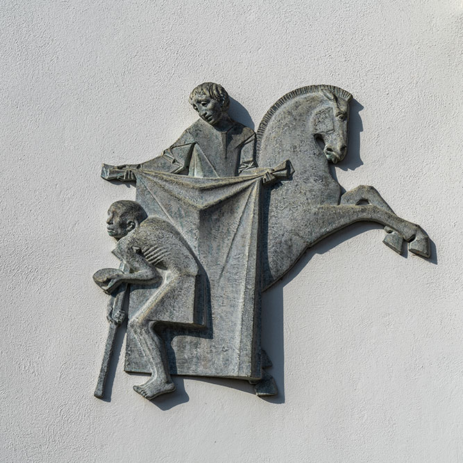 Steinrelief Kapelle St. Martin in Bättwil