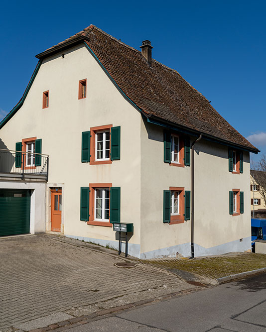 Schulgasse in Bättwil