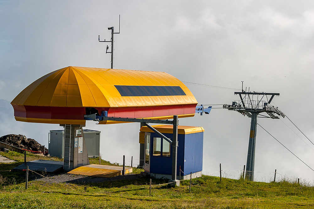 Bergstation Sessellift Fronalpstock