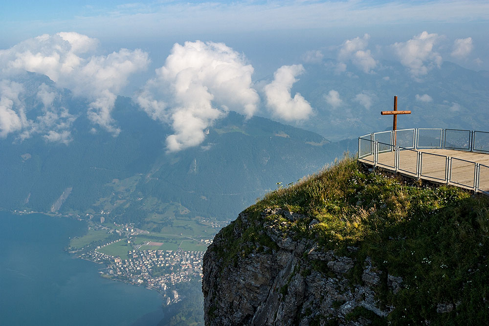 Aussichtsterrasse auf dem Fronalpstock