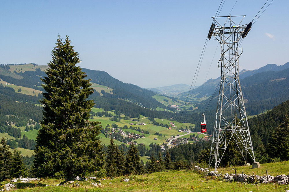 Luftseilbahn Brunni-Holzegg