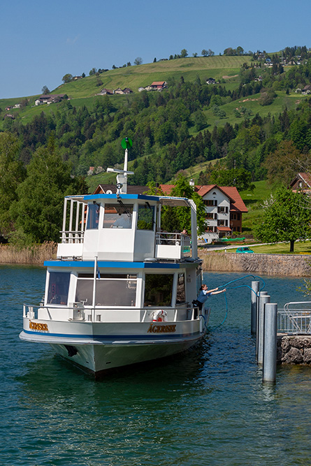 Schiff Ägerisee