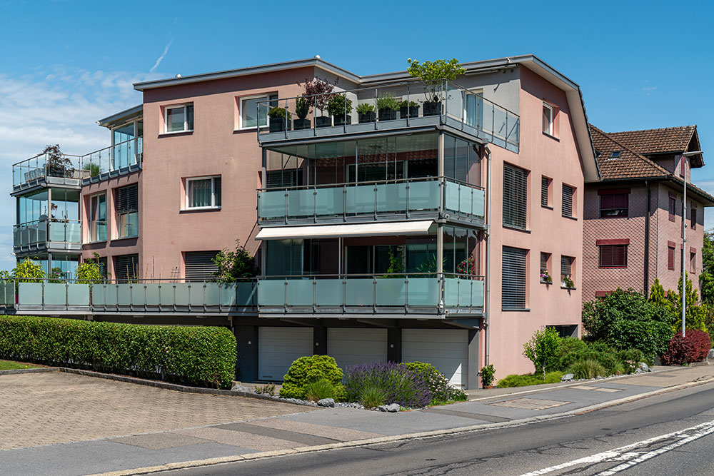 Bahnhofstrasse in Wangen SZ