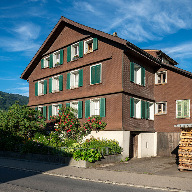 Bahnhofstrasse in Wangen SZ