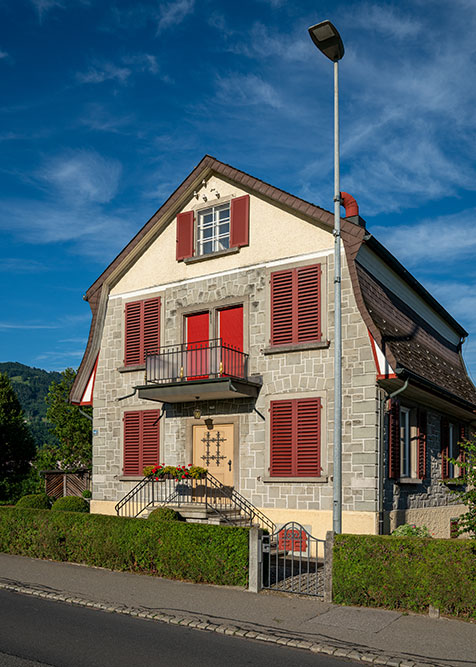 Bahnhofstrasse in Wangen SZ