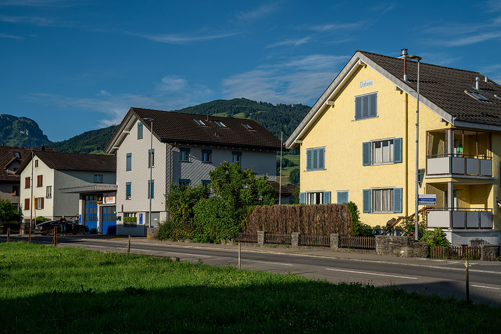 Bahnhofstrasse in Wangen SZ