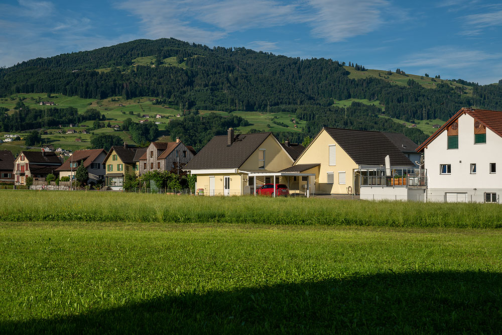 Bahnhofstrasse in Wangen SZ