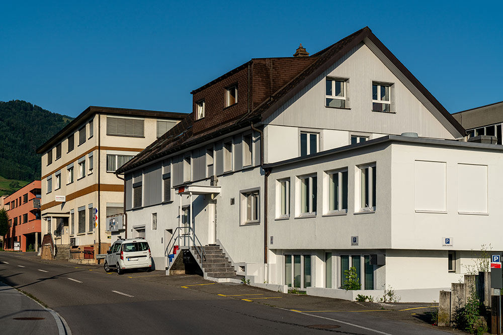 Bahnhofstrasse in Reichenburg