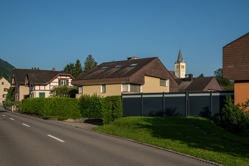 Bahnhofstrasse in Reichenburg