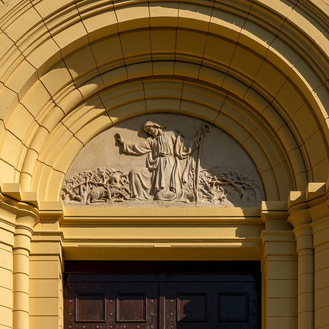 Kirche in Reichenburg