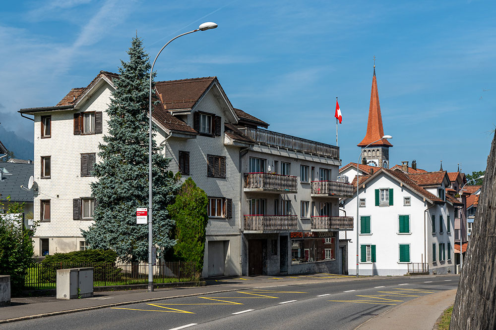 Gotthardstrasse in Goldau