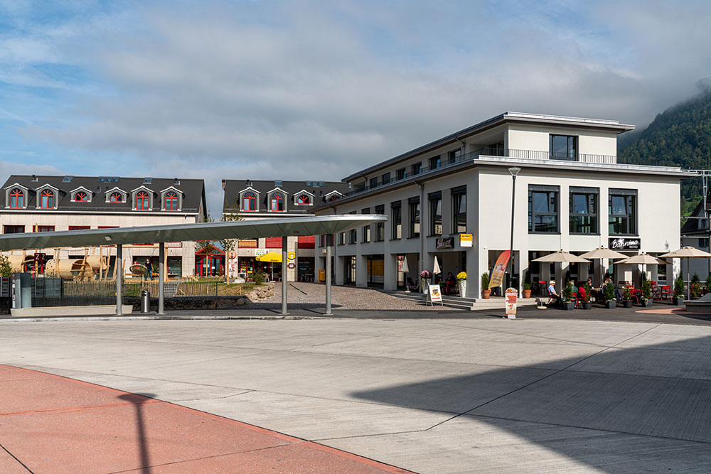 Busbahnhof in Goldau