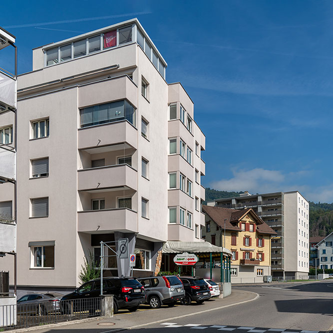 Parkstrasse in Goldau