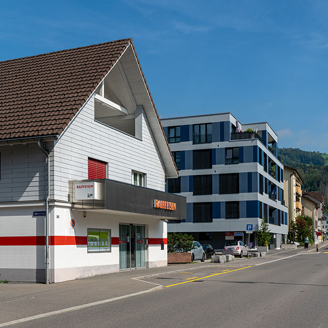 Parkstrasse in Goldau