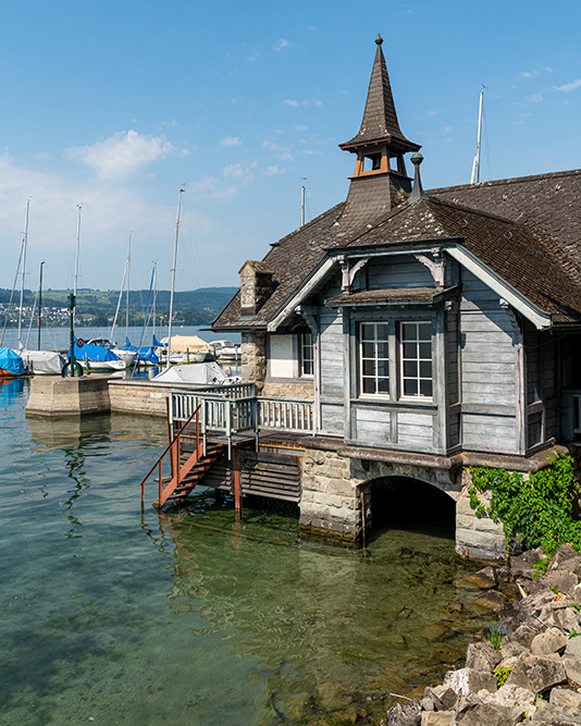 Bootshaus Villa Alma in Männedorf