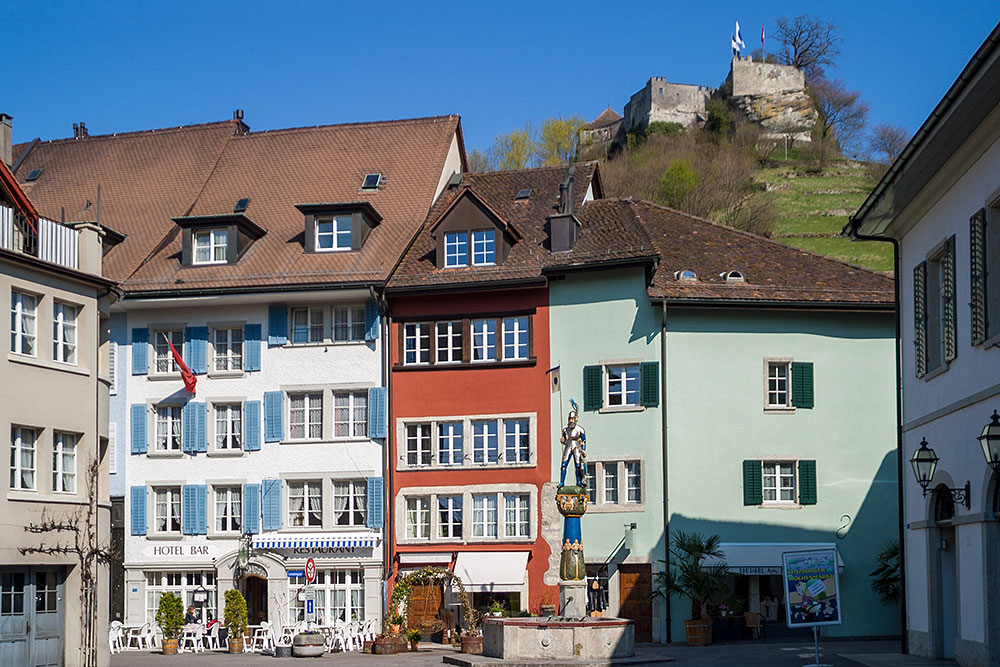 Metzgplatz mit Blick zum Schloss