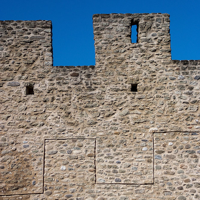 Stadtmauer in Lenzburg