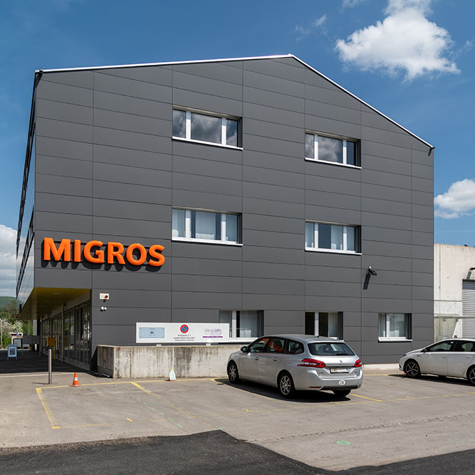 Gemeindeverwaltung und Migros