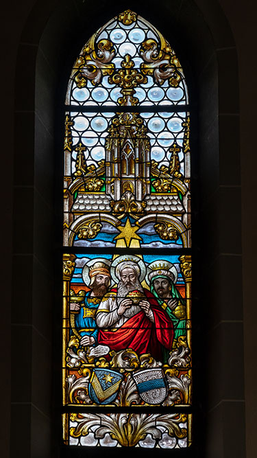 Kirchenfenster in Zuzgen