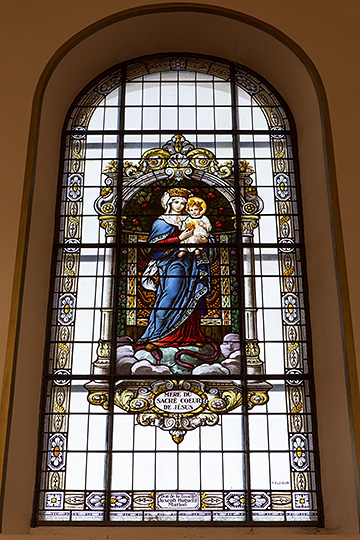 Vitrail (Eglise Saints Pierre et Paul)