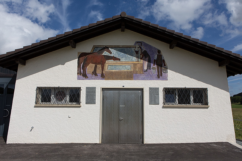 Station de traitemant des eaux à Courtemaîche