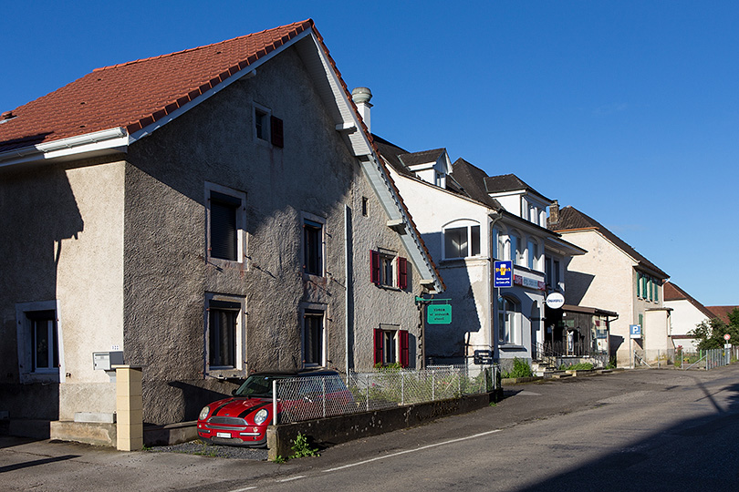 Rue de Porrentruy à Fahy