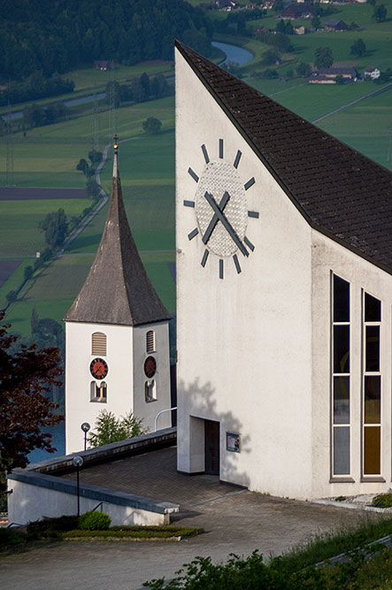 Katholische Kirche und Bergkirche in Amden