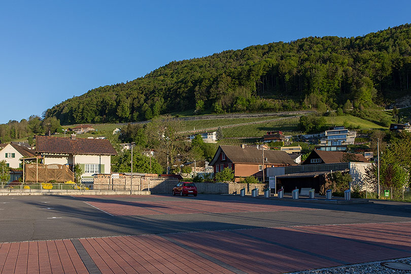 Parkplatz in Berneck
