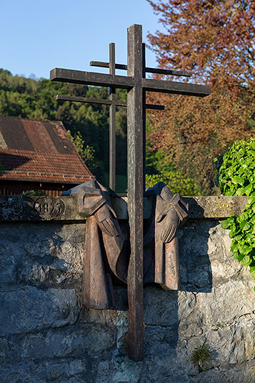 Friedhofskreuz in Berneck