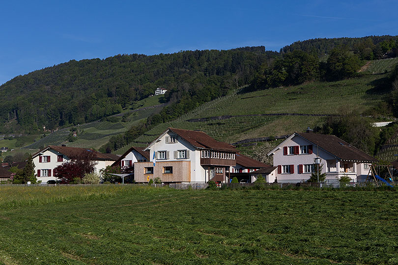 Auerfussweg mit Blick zum Tigelberg